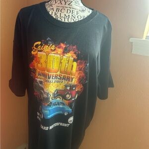 Saints Car Club 30th Anniversary Cruz 2017 Port Orchard Hot Rod T-Shirt